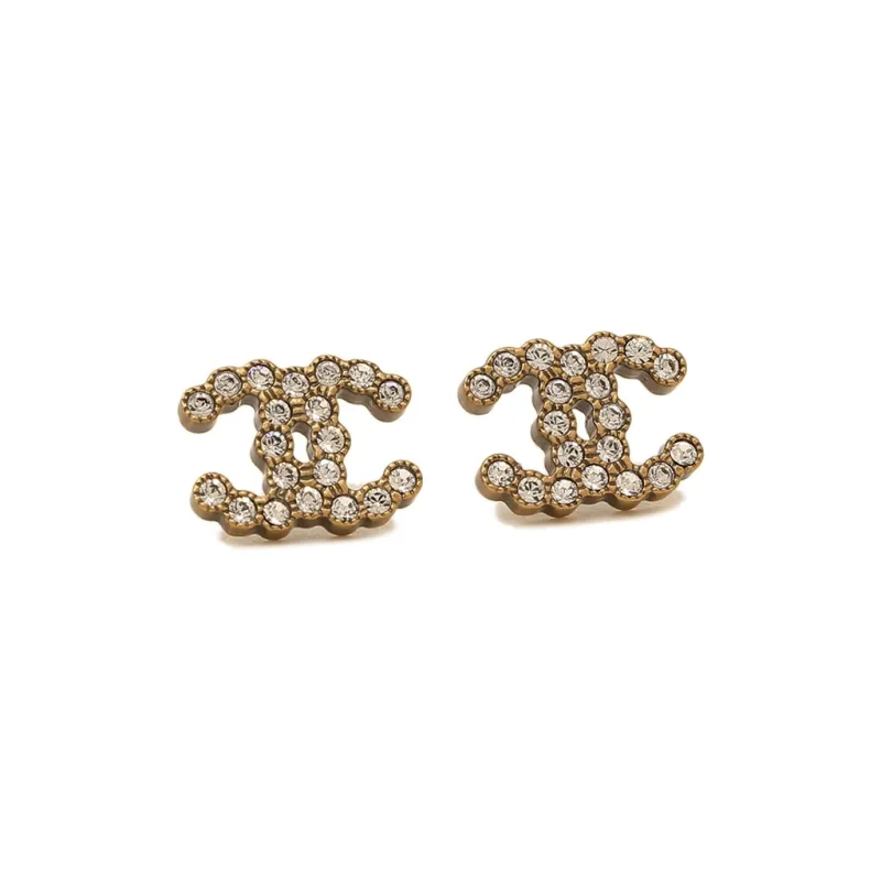 CHANEL Stud Earrings Women's-0