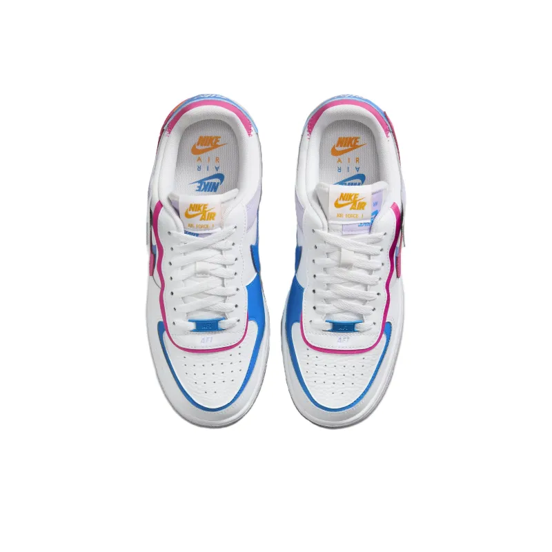 Nike Air Force 1 Shadow White Photo Blue Lilac Bloom Alchemy Pink Women's-2