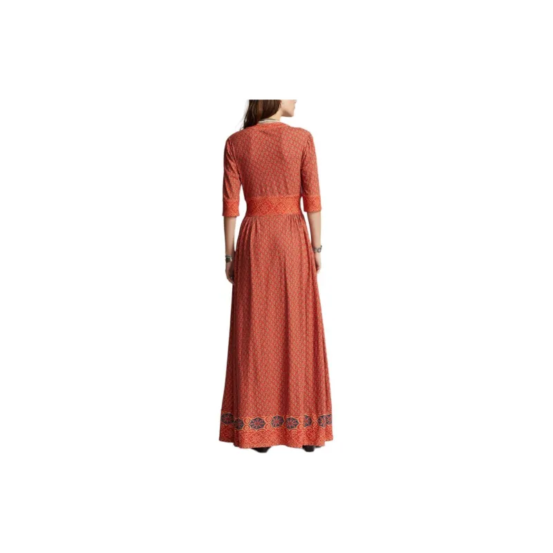 Polo Ralph Lauren Graphic print Maxi Dress-1