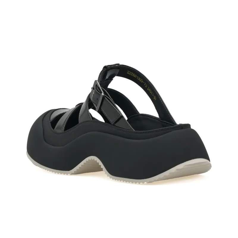 CORINNA DI MARSALA Closed Toe Slippers 4.5cm Women's-11
