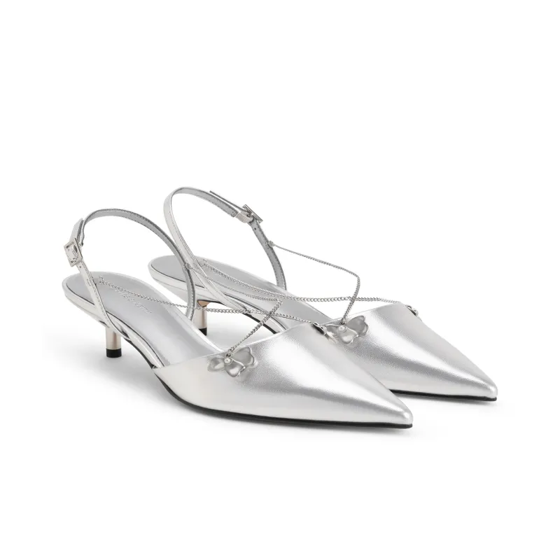 CHARLES&KEITH Small CK Strap Sandals 5.3cm Women's-11