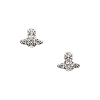 Vivienne Westwood Rhinestone Stud Earrings Women's