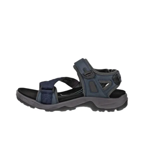 Ecco Beach Sandals Men's Ocean Blue