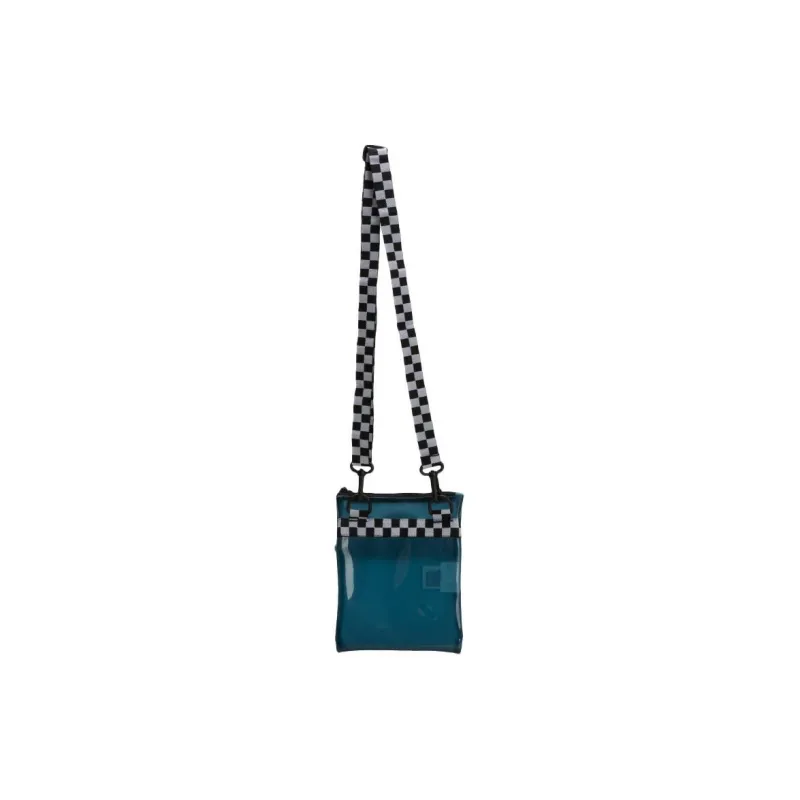 Vans Polyurethane Shoulder Bag, Crossbody Bag Regular Women's Blue-4