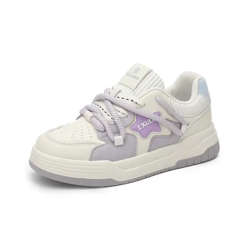 EXULL Q Skateboard Shoes Women's Low-Top