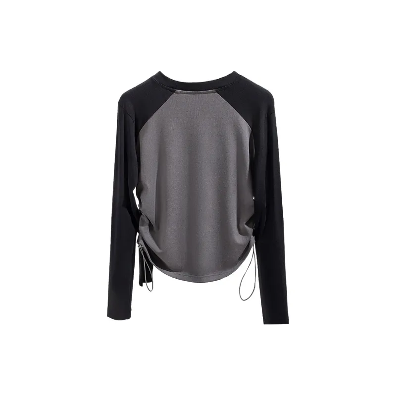 Cypress House T Shirt Women's Dark Gray & Black-1