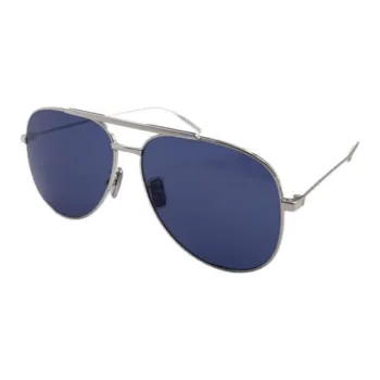 GIVENCHY Metal Aviator Sunglasses Men's Silver