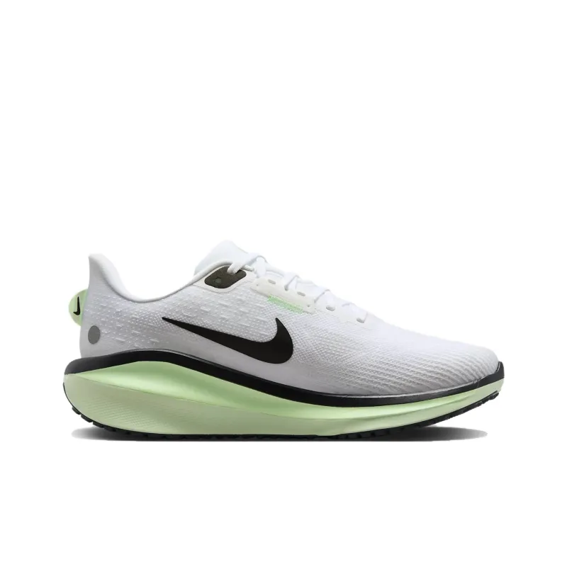 Nike Air Zoom Vomero 17 Slip Resistant Low Top Running Shoes Women's White Green-1