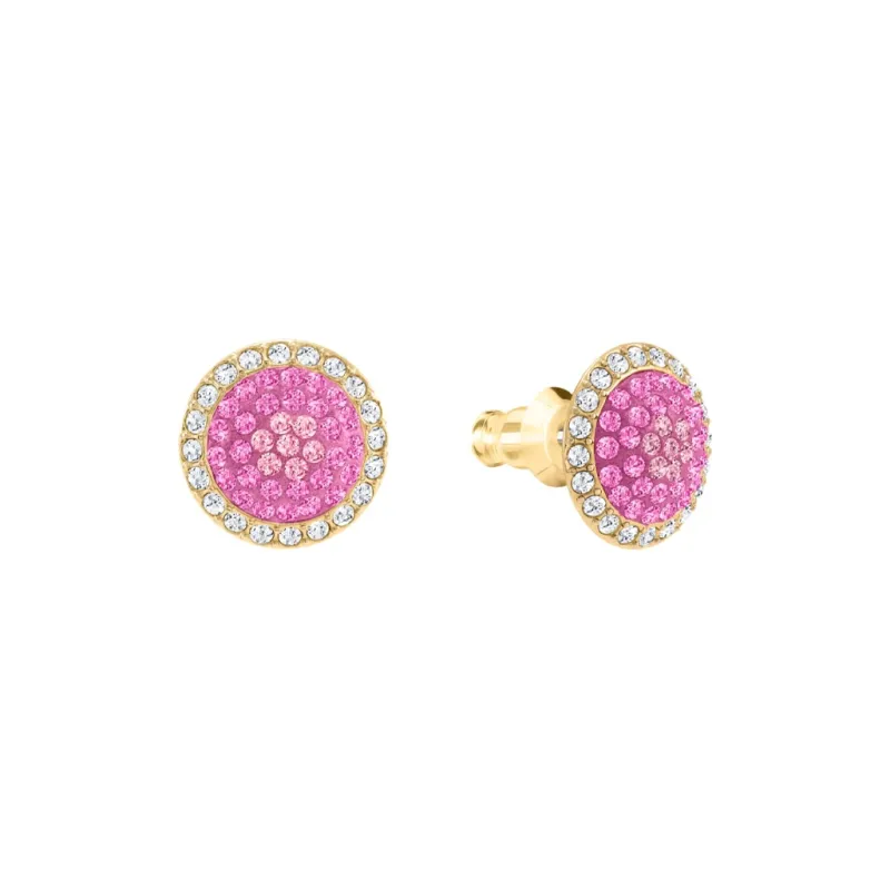 Swarovski No Regrets Stud Earrings Women's Multicolor-2