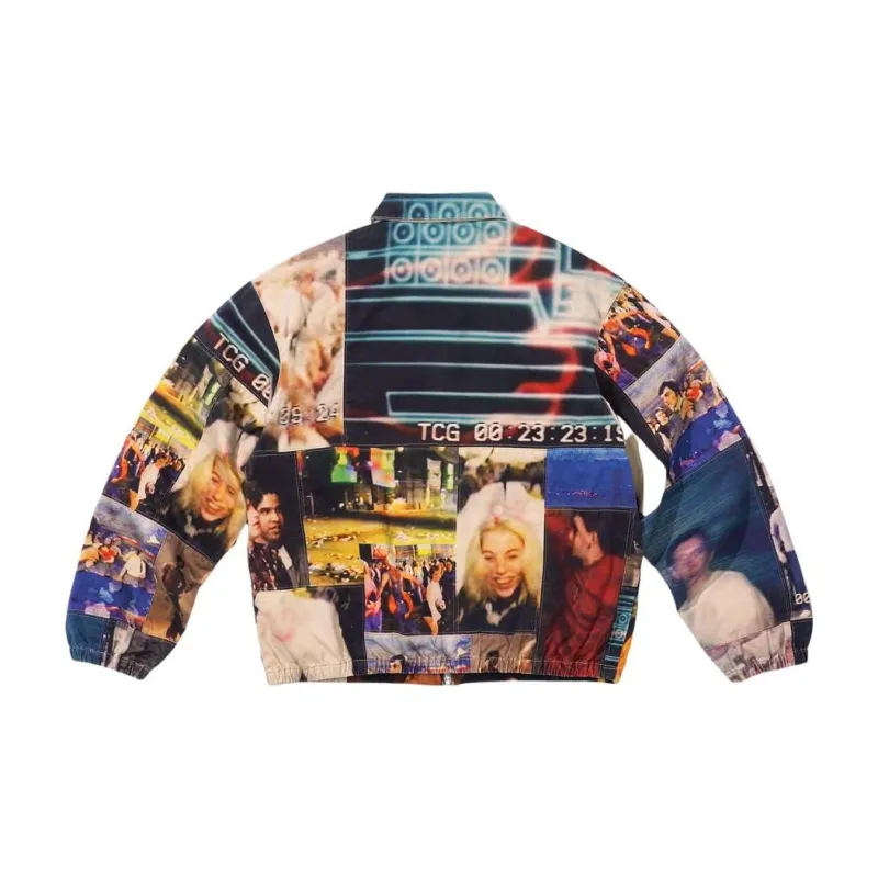 Supreme Mark Leckey Hardcore Patchwork Harrington Jacket-1