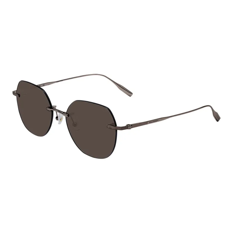 MUJOSH Astral Series Round Metal Rimless Atmosphere Enhancing Color Changing Sunglasses With Feather Light Feel Unisex-6