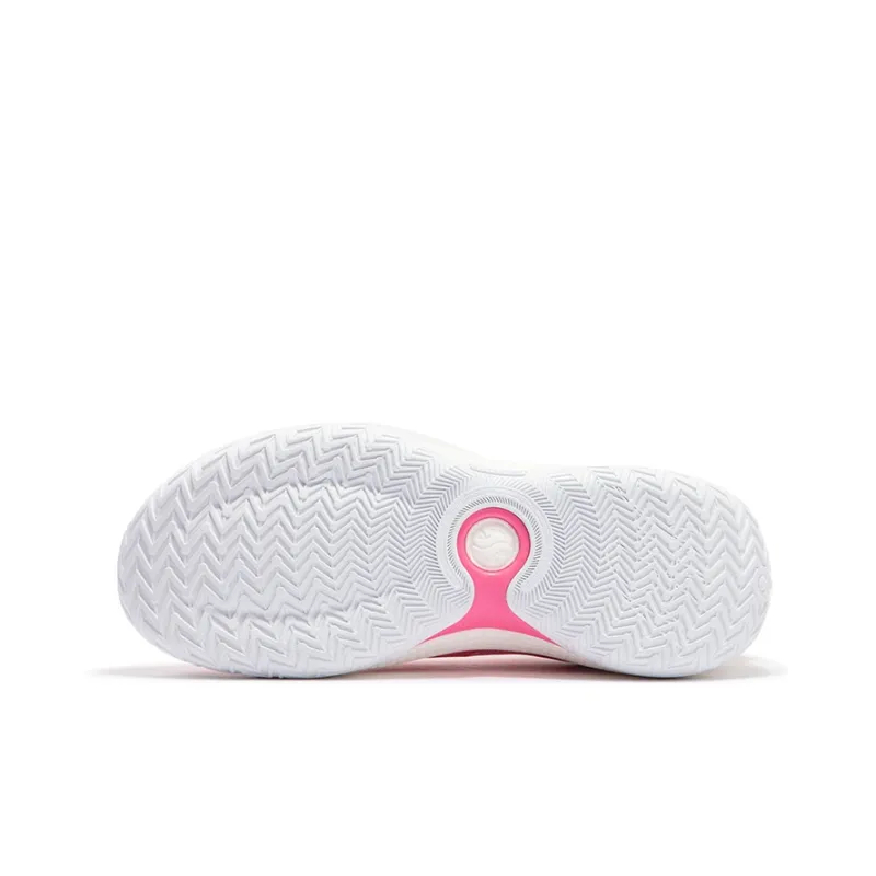 361° AG 4 SOAR Basketball Shoes Men Low Top Cyclamen Pink/361 Degrees White-4