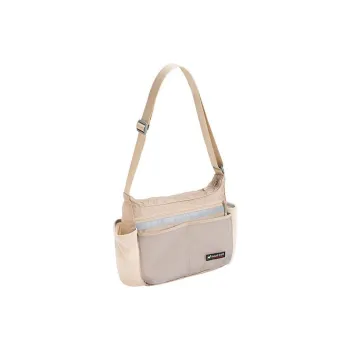 MONTBELL Nylon Portable Crossbody Bag, Shoulder Bag Regular Unisex Tan