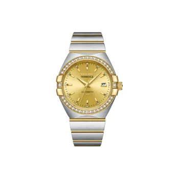 FAIRWHALE Automatic Mechanical Movement Watch Men's Watches Gold Dial
