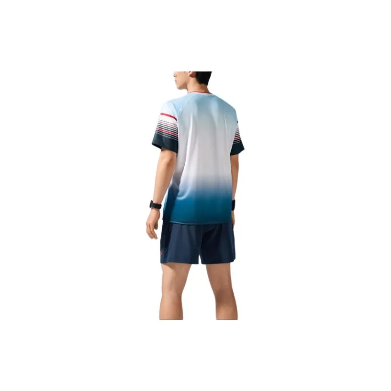 ANTA Casual Sportswear Men Pure White+Midnight Blue-1