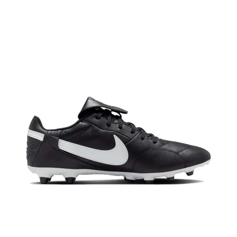 Nike Premier 3 Fg Black White-1
