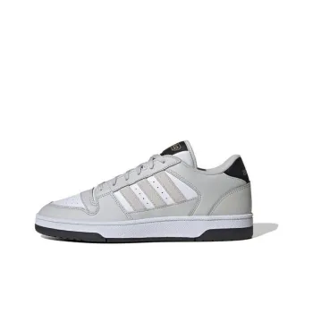 Adidas TURNAROUND Anti Slip Wear Resistant Low Top Skateboard Shoes Unisex Gray White