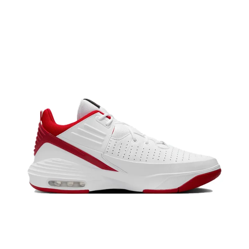 JORDAN Max Aura 5 White Gym Red-1