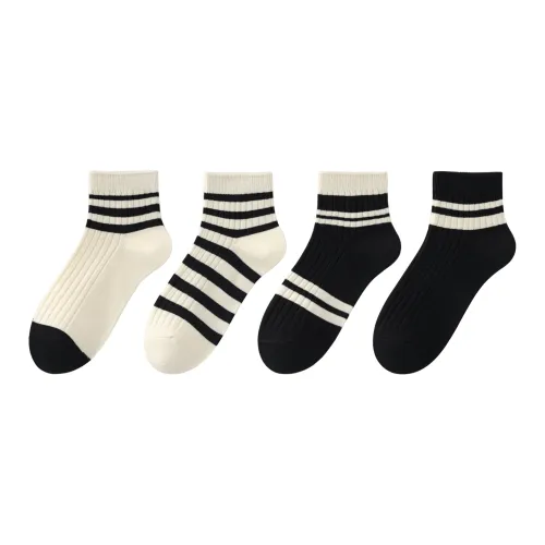 XXLLG Ankle Socks Women's 4 Pack