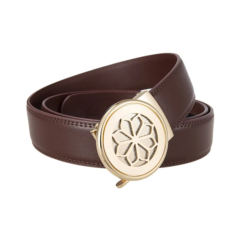 JW Cow Leather Belts Men's 3.5cm-5