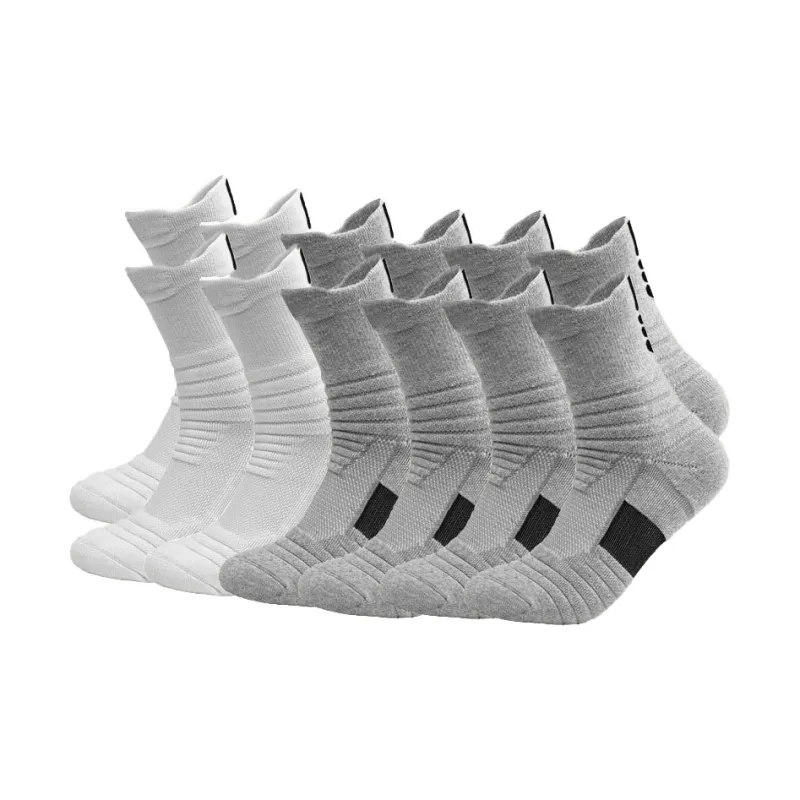 Ledomoda Basketball Socks Men's 12 Pack-0