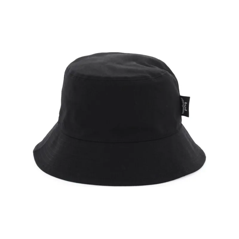 MCM Cotton Bucket Hats Unisex Black-2