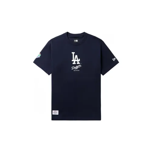 Mlb X New Era Los Angeles Dodgers T-Shirts Men Marine Blue