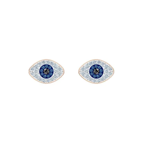 Swarovski Stud Earrings Women's Rose Gold