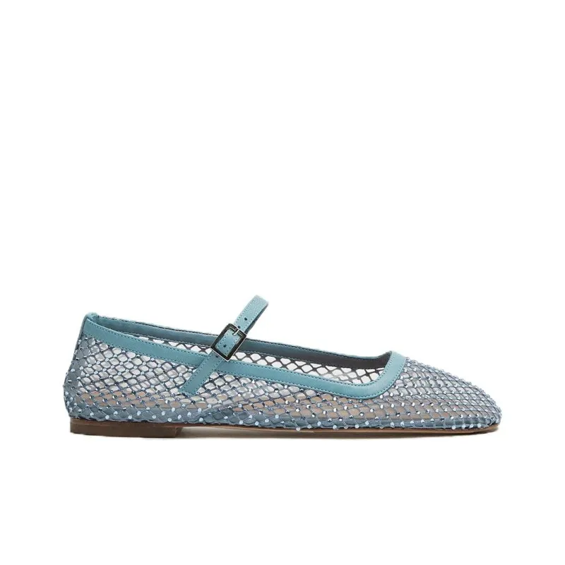 MIISTA Casual Single Shoes Women's Blue-1