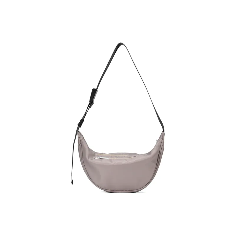 DRACONITE Polyester Underarm Dumpling Bag Shoulder Bag Regular Unisex Light Brown-3