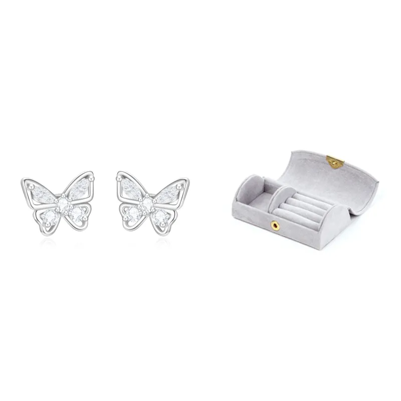 CARLHEIM Alloy Stud Earrings Women's-3