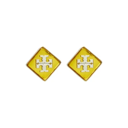 TORY BURCH Stud Earrings Women's Yellow