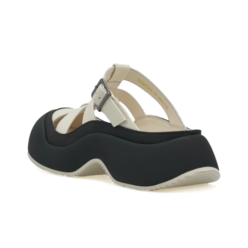 CORINNA DI MARSALA Closed Toe Slippers 4.5cm Women's-3