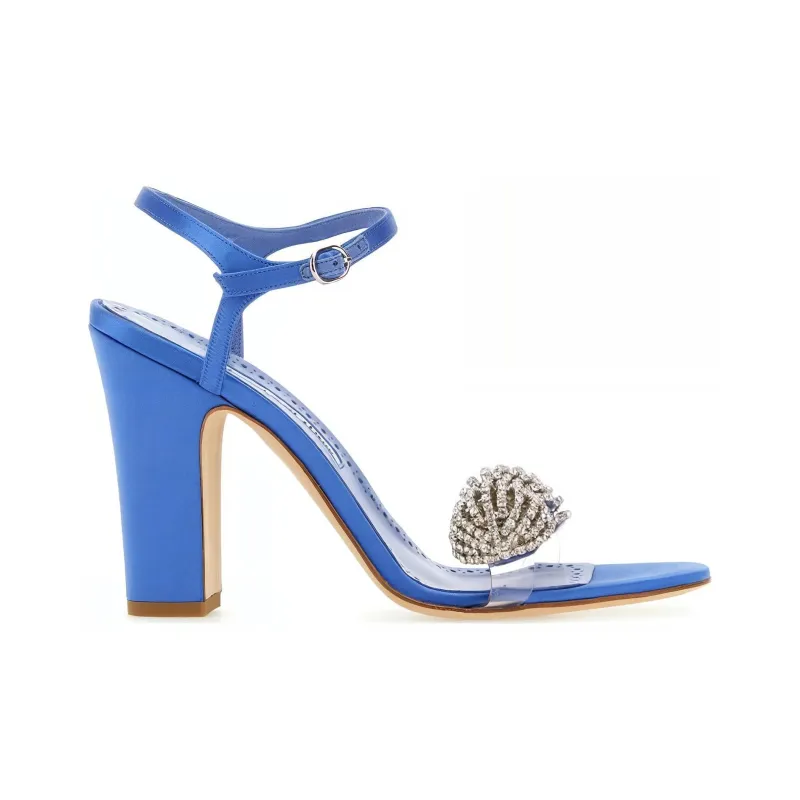 MANOLO BLAHNIK Ostria 90mm Star-embellished Sandals-1