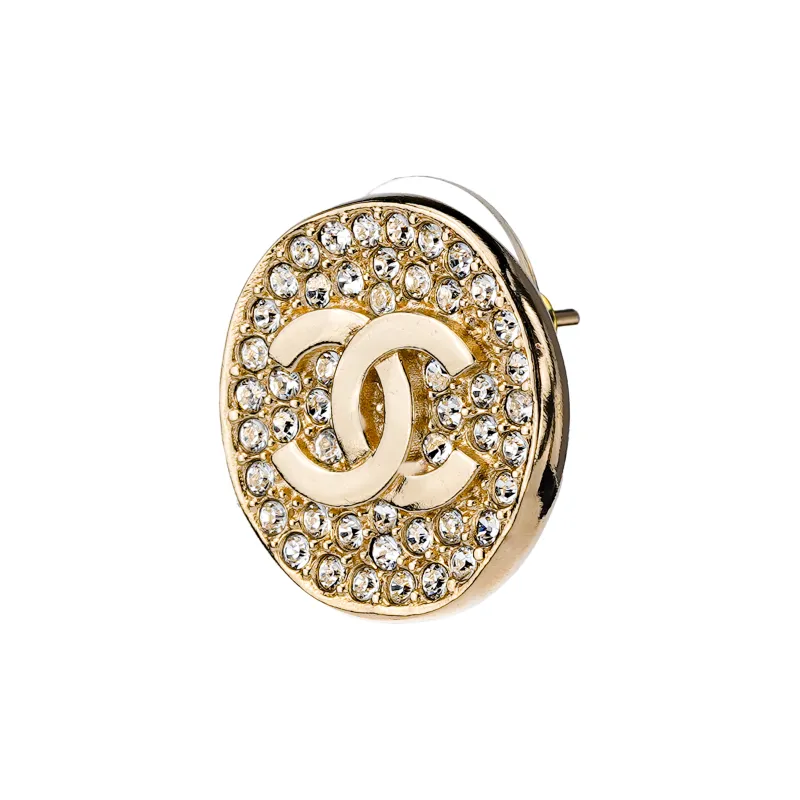 CHANEL 21K Winter Stud Earrings Women's-1
