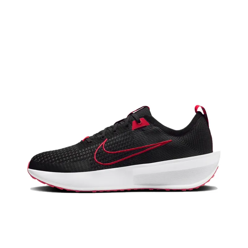 Nike Interact Run Black Anthracite White Fire Red-0