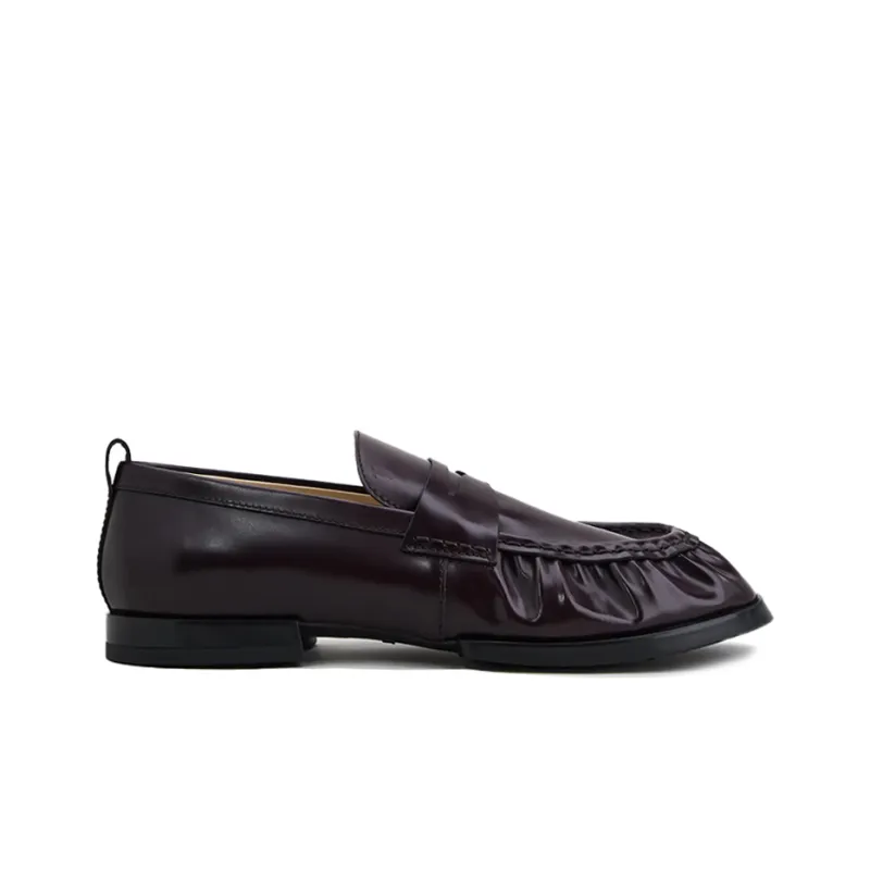 TOD'S Casual Single Shoes Women's Dark Burgundy-1