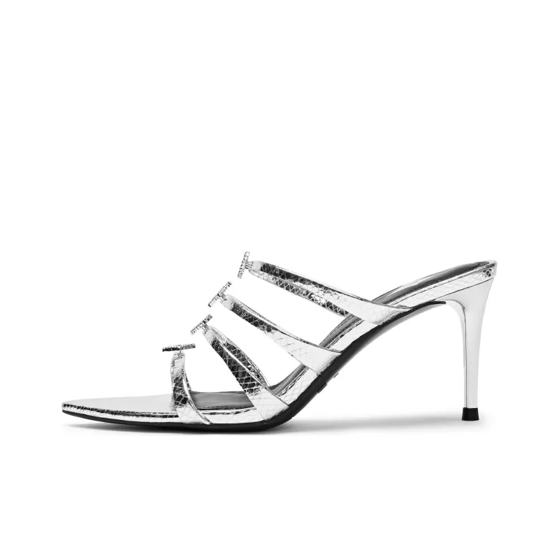Staccato Poker Card Miss Roman Sandals Women's-4