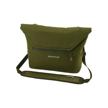 MONTBELL Nylon Camera Bag, Crossbody Bag, Shoulder Bag Unisex Dark Green