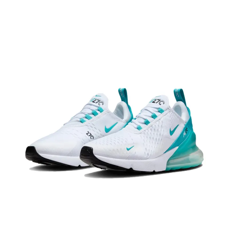 Nike Air Max 270 White Dusty Cactus Black Women's-2