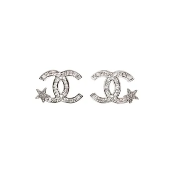 CHANEL Stud Earrings Women's