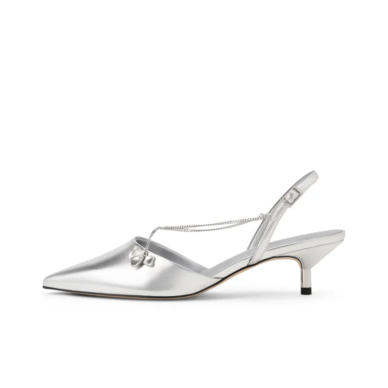 CHARLES&KEITH Small CK Strap Sandals 5.3cm Women's-10