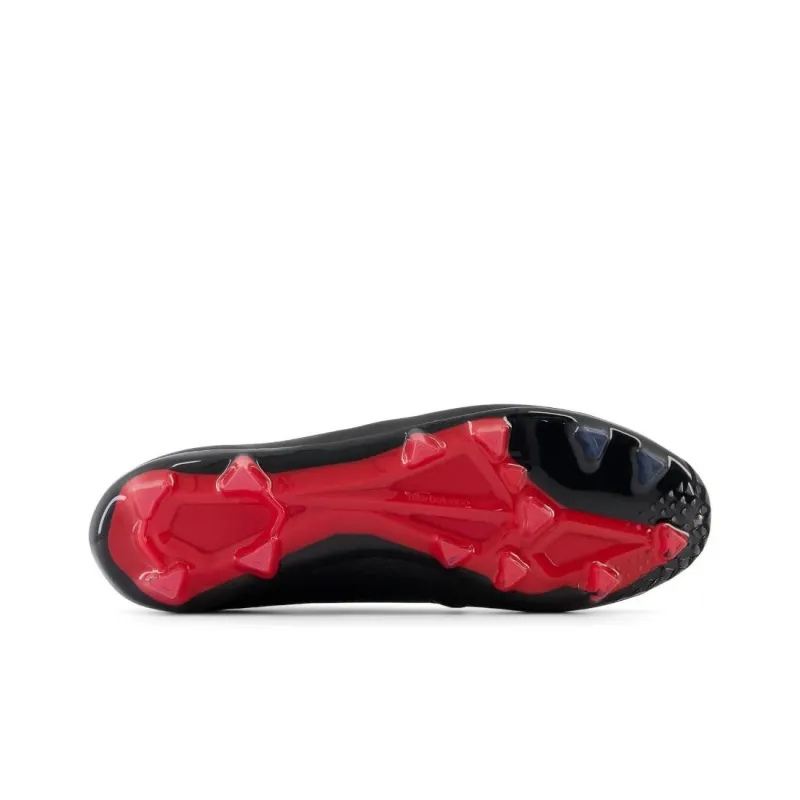 New Balance Furon V7 + Destroy HG B75 Cushioning Wear Resistant Soccer Shoes Unisex Black Red-4