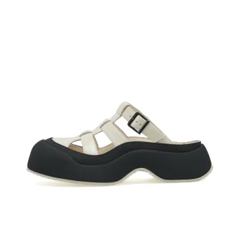 CORINNA DI MARSALA Closed Toe Slippers 4.5cm Women's