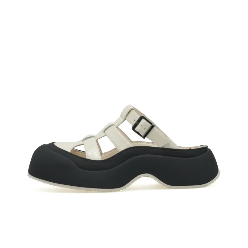 CORINNA DI MARSALA Closed Toe Slippers 4.5cm Women's-0