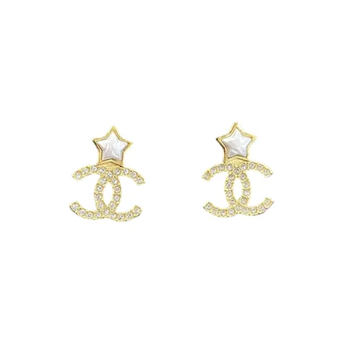 CHANEL Stud Earrings Women's