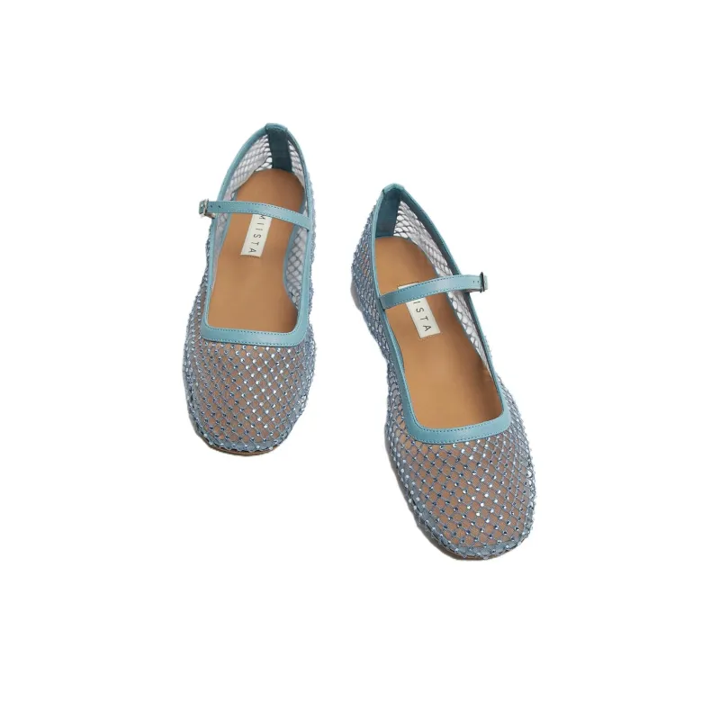MIISTA Casual Single Shoes Women's Blue-2