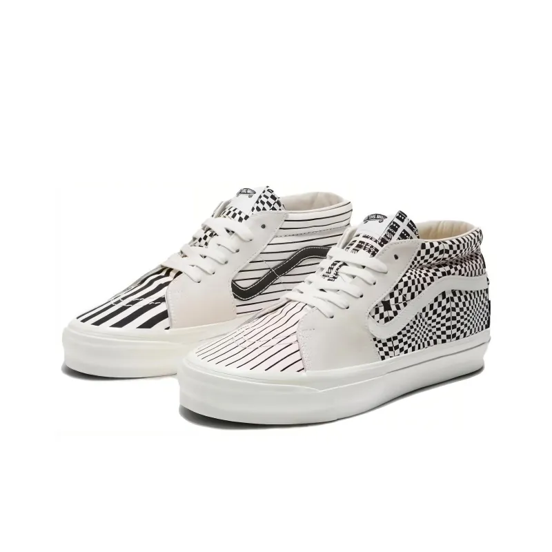 Sk8 Premium Vans Mid 83 'Pattern Clash'-2