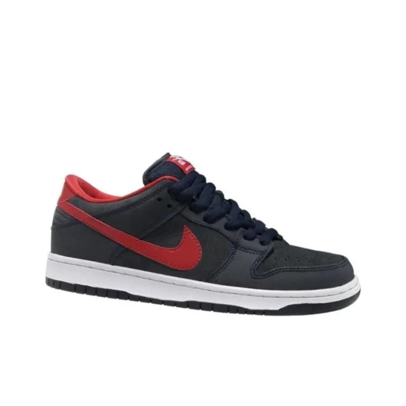Nike Sb Dunk Low Dark Obsidian Gym Red-1