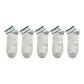 5 Pack (White+Gray)